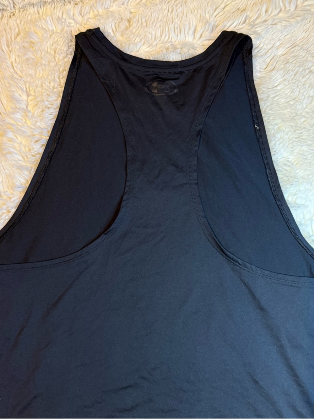Under armor Men's XL black Training Tank Top Racerback style - Picture 7 of 14